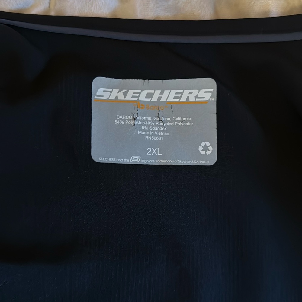 2 Black scrub jacket